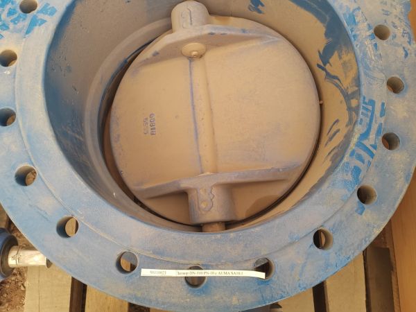 Затвор DN-500 PN-10 с AUMA SA10.1