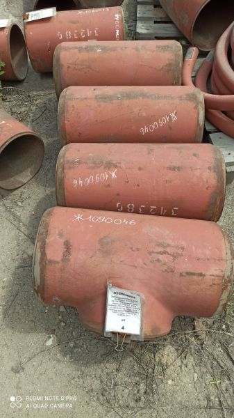 Тройник равнопроходной точеный 250 16 ОСТ 108.104.08-82