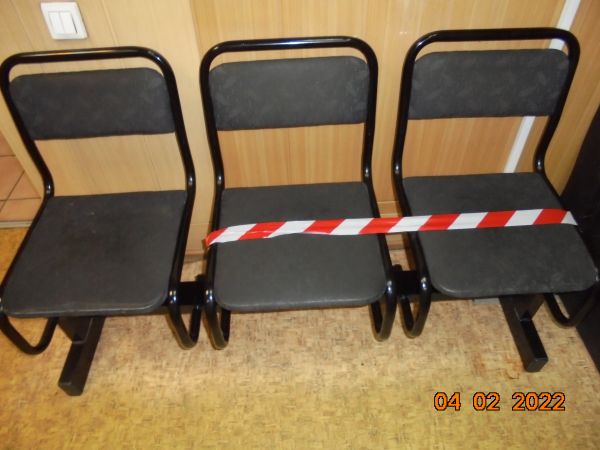 Стул секционный- секция С4.30.4