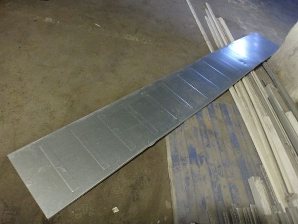 Крышка лотка КЛ 400*3000 УТ2,5