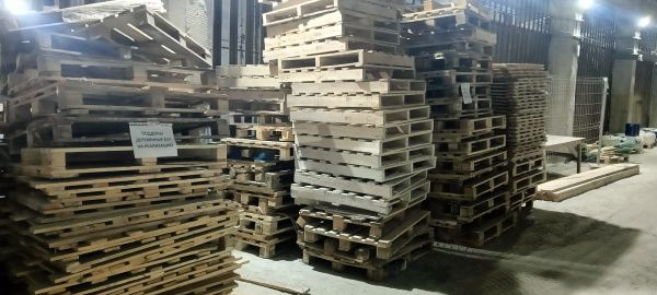 Поддоны деревянные б/у