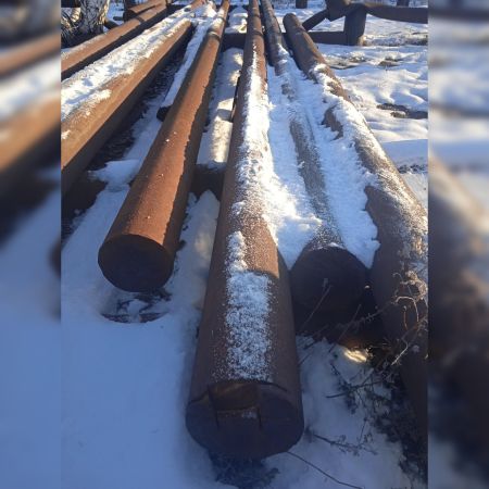 Сталь круглая марки-20 Материал: сталь 20 Диаметр: 170 мм 