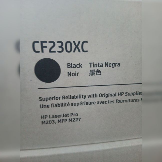 Картридж HP CF230X оригинальный