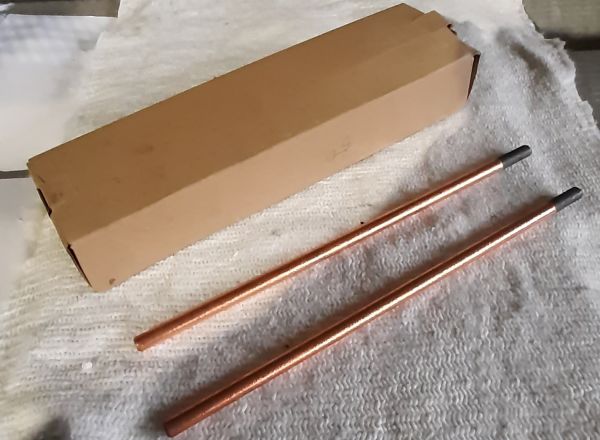 Электроды угольные ВДК д.8мм