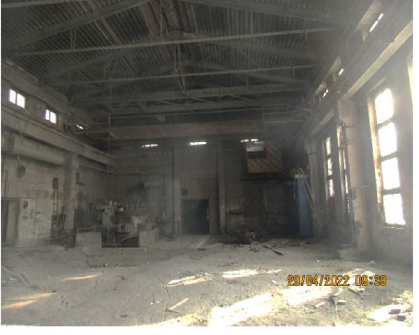 Продажа здания блока цехов 2 939 кв. м в г. Североуральск, промплощадка ЦРММ