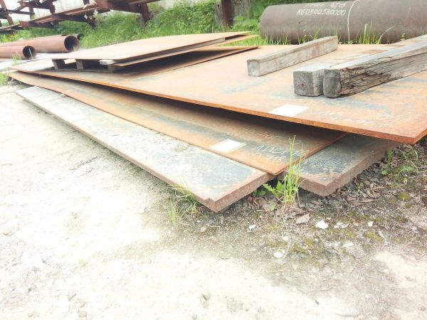 Лист б=40мм, ст3СП б/у