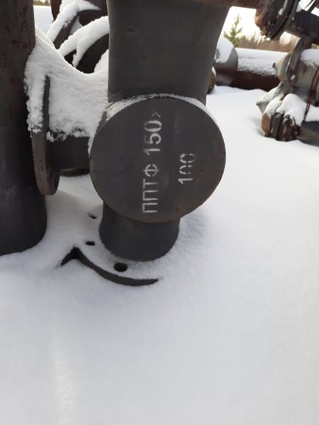 Тройник фланц. с пожарной подставкой ППТФ 150*100