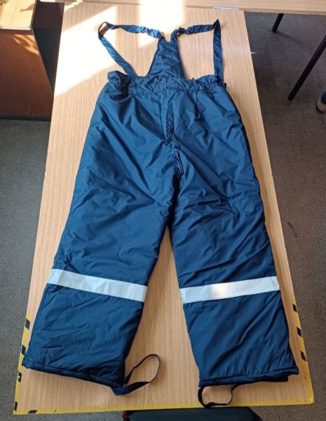 Брюки для защиты от ОПЗ и мех.воздействий, мужск, зимн, III клим. пояс., на утепл прокладке синтепон, 68-70/182-188, синий , ТР ТС 019/2011