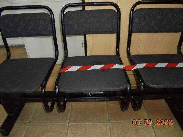 Стул секционный- секция С4.30.4