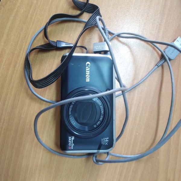 Фотоаппарат CANON PwSh SX-210 IS Black