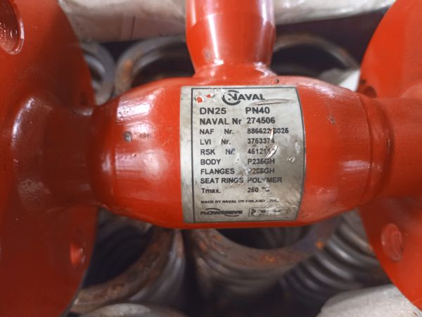 НПА_Кран шаровый фланцевый (d=25)