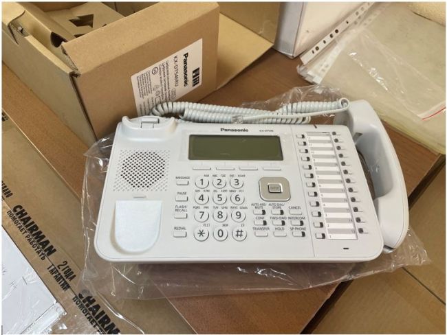 Аппарат телефонный Panasonic KX-DT546RUW 