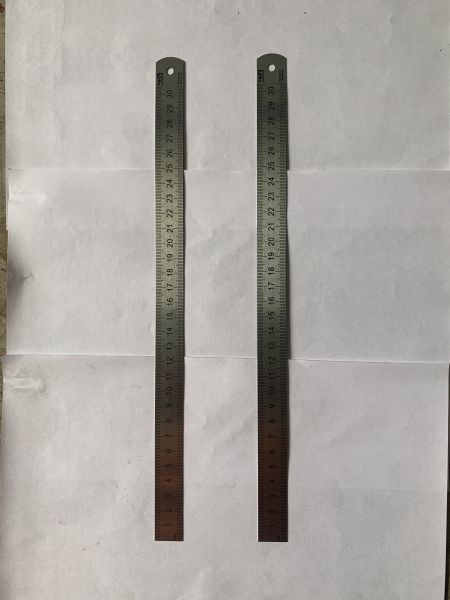 Линейка металлическая 30см