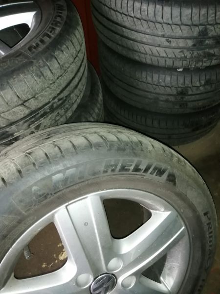 Автошина 235/55 R17 шип Michelin б/у