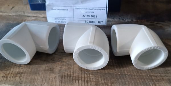 Отвод ПП 90гр. Dn32