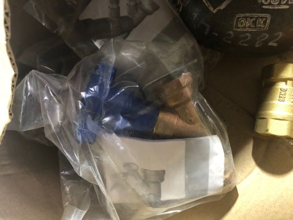 Клапан балансировочный латунный VIR 9505, Ду 15, Ру 25, р/р