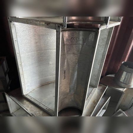 Отвод прямоугольный 90гр.400х700