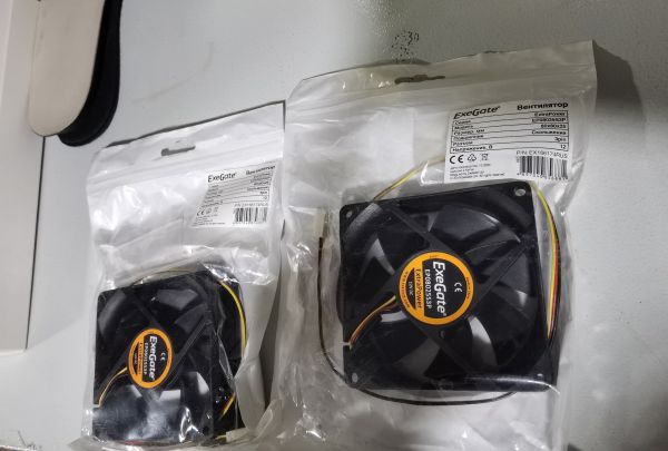 Вентилятор ExeGate 80x80 