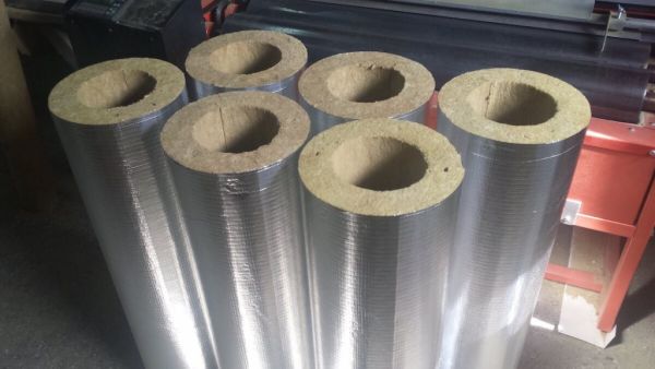 Цилиндр Rockwool 30х21 кашированный