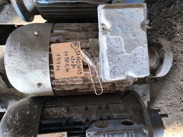 Электродвигатель 5А 160 S4 (15 кВт., 1450 об/мин),б/у