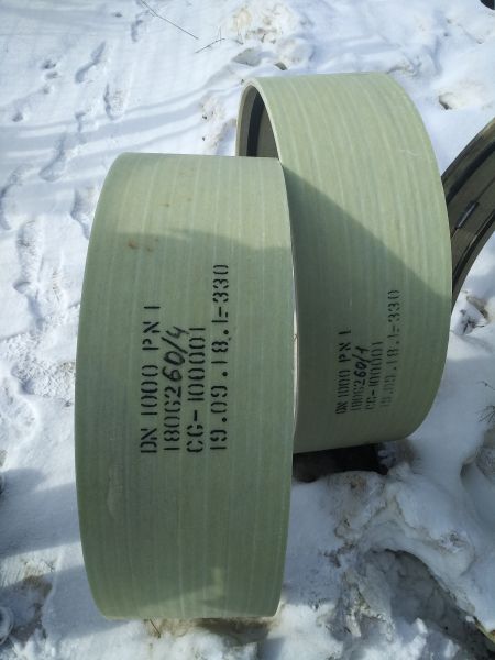 Муфта стеклопластиковая GRP Dn1000 Pn1 Amitech