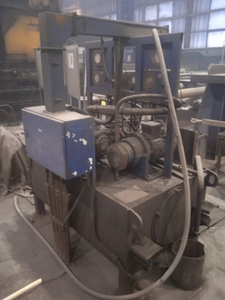 Линия резки слитков: Пила фирмы "Вагнер"