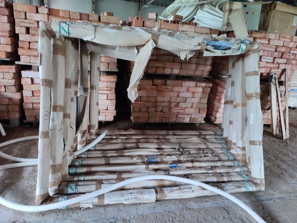 Дверь метал. двупольная  противопожарная  60 1210*2100