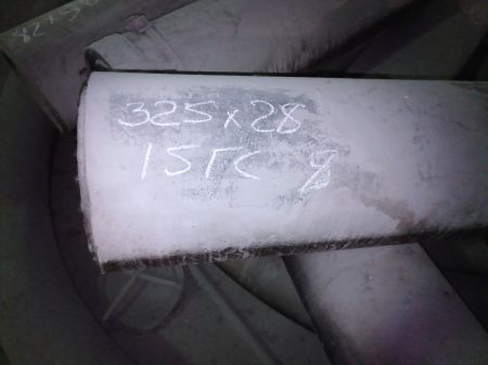 Отвод 90гр.325х28-2430х650х3787 R450