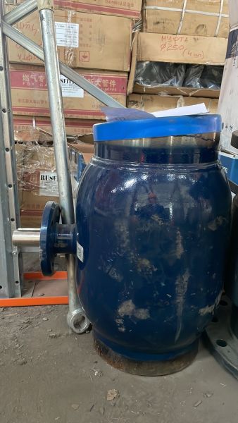 НПА_Кран стальной приварной NAVAL PN 25 ду80