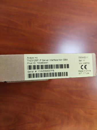 Плата интерфейса сервера IP (IPSI) TN2312BP для АТС AVAYA