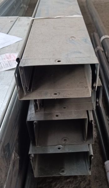 НПА_Лоток неперфорирированный стальной 200*80*2500