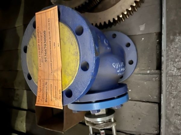 клапан регулирующий Ду100, Ру16 б/у