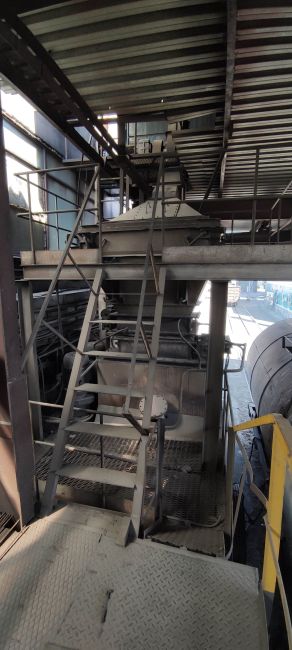 Оборудование для хранения и плавления гранулир. пека