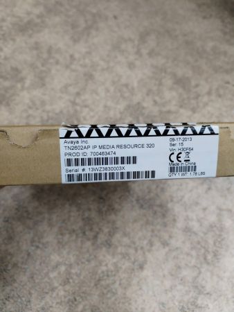 Плата IP320 MEDIA RESOURCE CIRCUIT PACK TN2602AP NON GSA