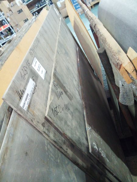 Лист, нерж, б-9, 3000х1500, б/у
