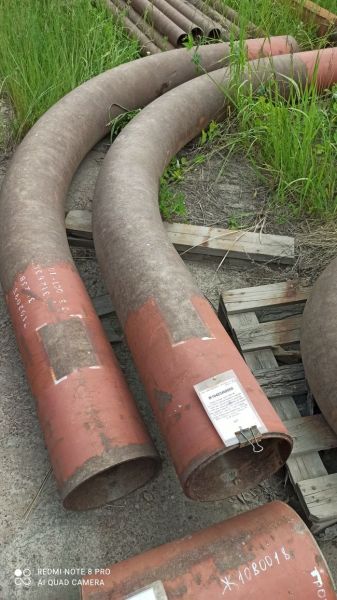 Отвод гнутый 90°-273х10-800х650х3601-R1370 25 ОСТ 108.321.15-82