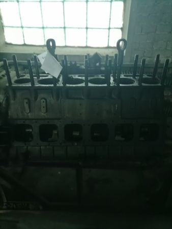 Блок двигателя внутреннего сгорания железнодорожного крана КДЭ
