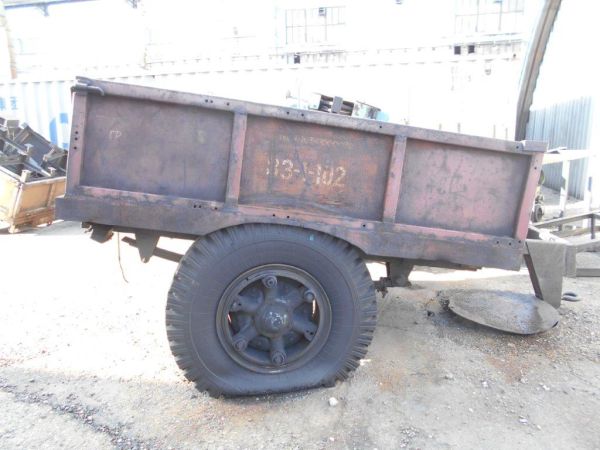 Прицеп бортовой одноосный 8019-03