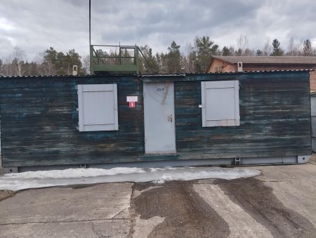 Передвижной утеплённый вагончик
