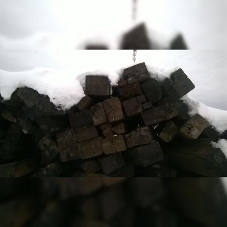 Шпала деревянная пропитанная (б/у, отход)