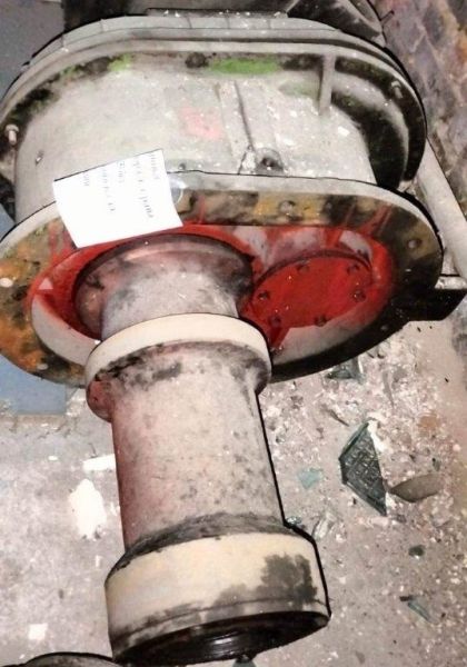 Поворотный редуктор ж.д. крана КДЭ-251