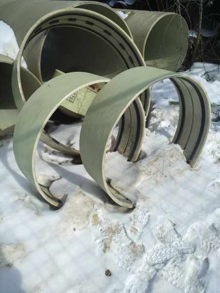 Муфта стеклопластиковая GRP Dn1000 Pn1 Amitech