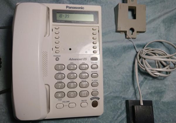 Телефонный аппарат Panasonic KX-TS-17, б/у