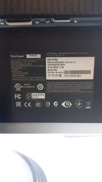 Монитор 19 Viewsonic VA926-LED