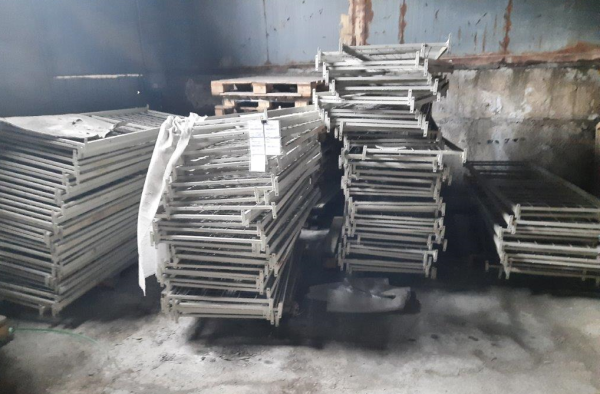 Кровать метал.2-х яр.сетка 70х200