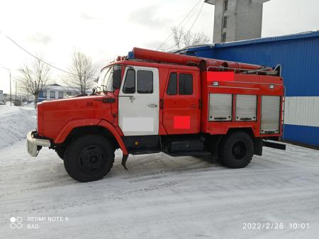 Автоцистерна пожарная АЦ-2,5-40(4333)-7ВР