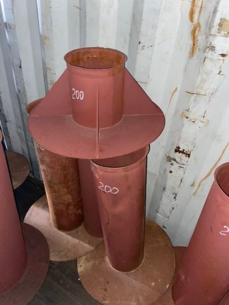 Узел прохода с клапаном УП1 Д200