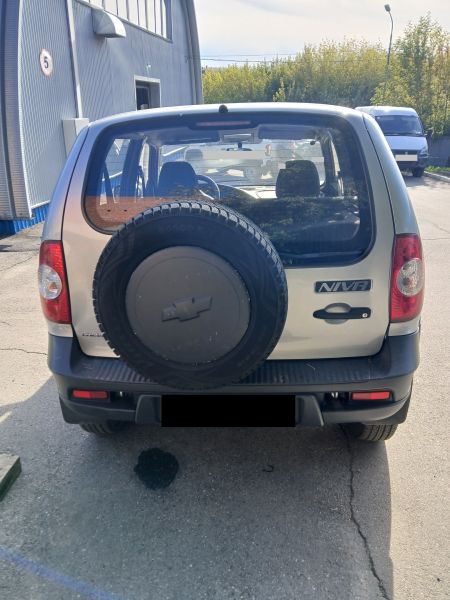 Транспортное средство  CHEVROLET NIVA 212300-55, светло-серебристый металлик